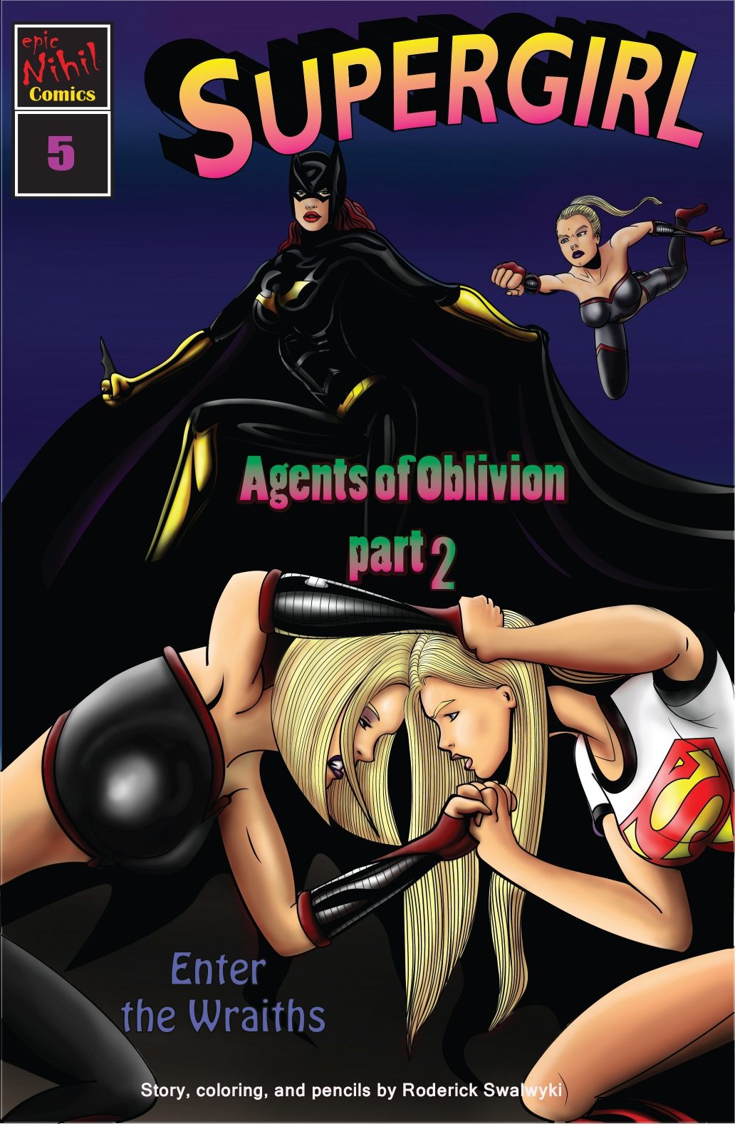 Supergirl: Issue 5 – Demonic Bloodsport Part 2 by Roderick Swawyki