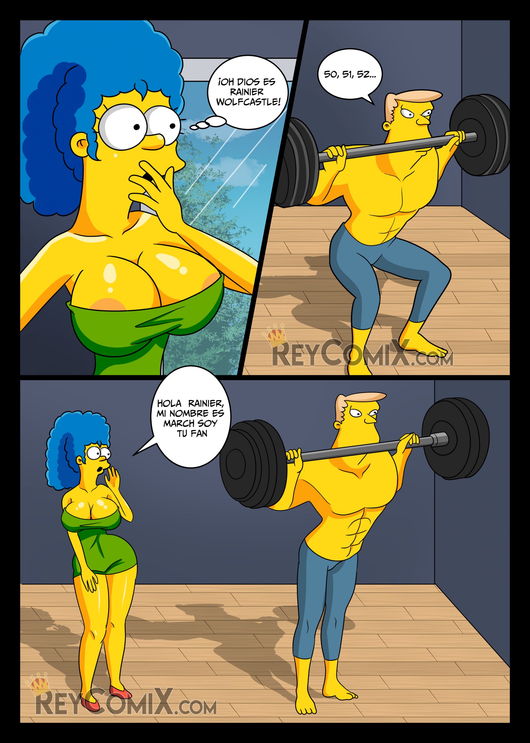 Los Simpsons XXX – GYM COMICS