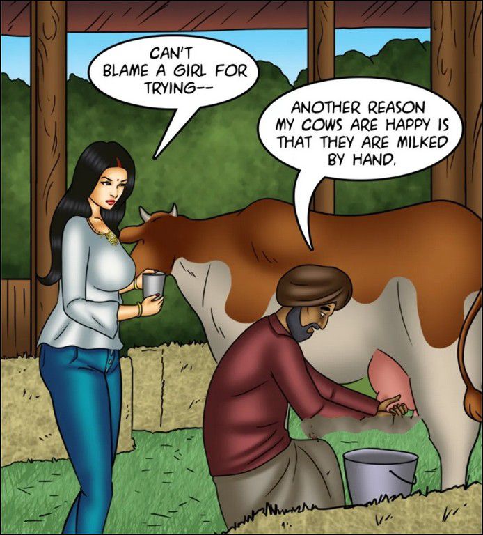 Savita Bhabhi 144 – Milking It!