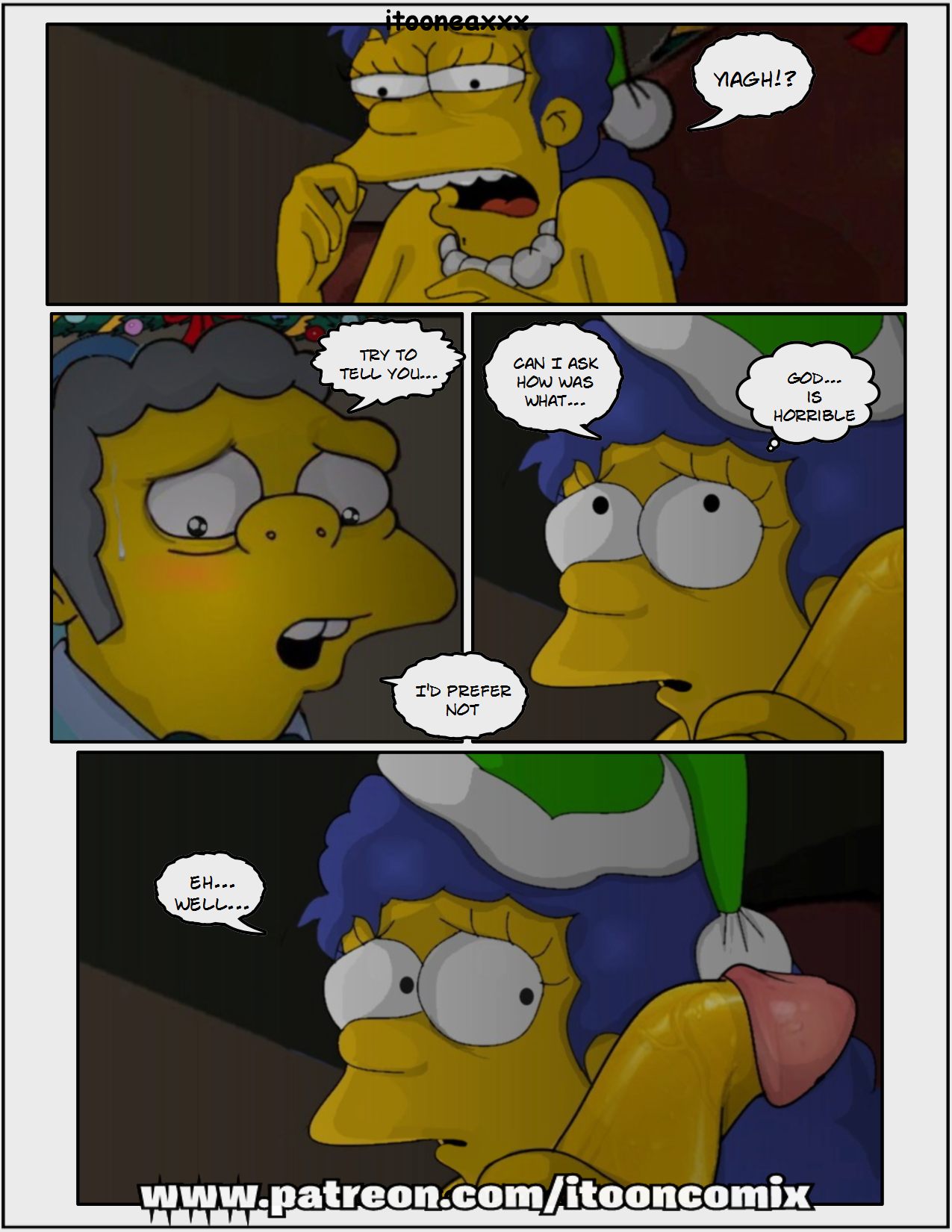 Los Simpsons – Moe’s Revenge (Navidad 2) Itooneaxxx