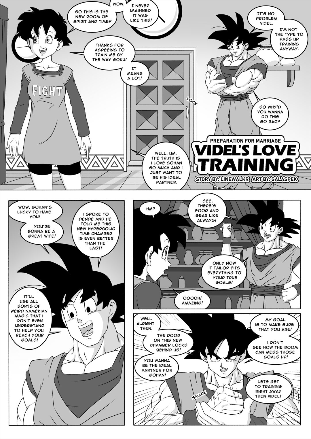 Videl’s Love Training – Dragon Ball Z by Galaspek