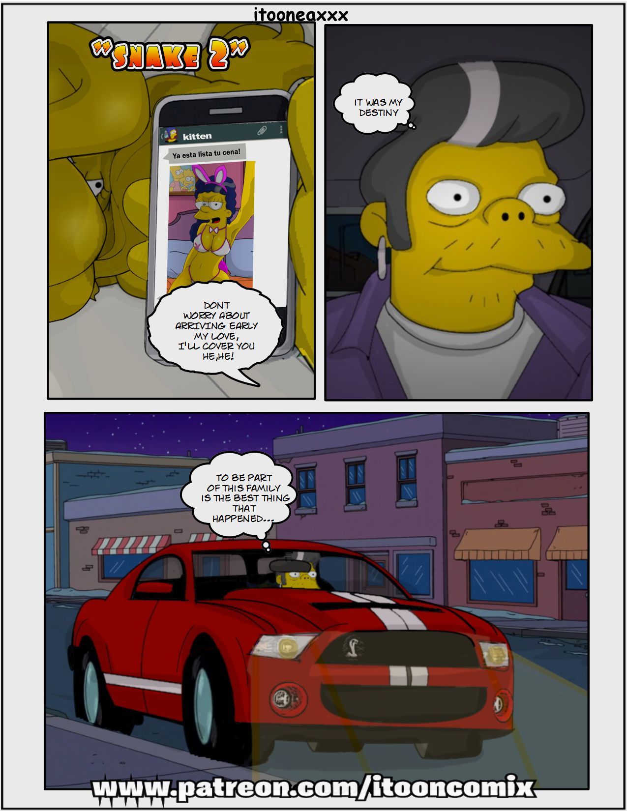 Snake 2 – The Simpsons by Itooneaxxx