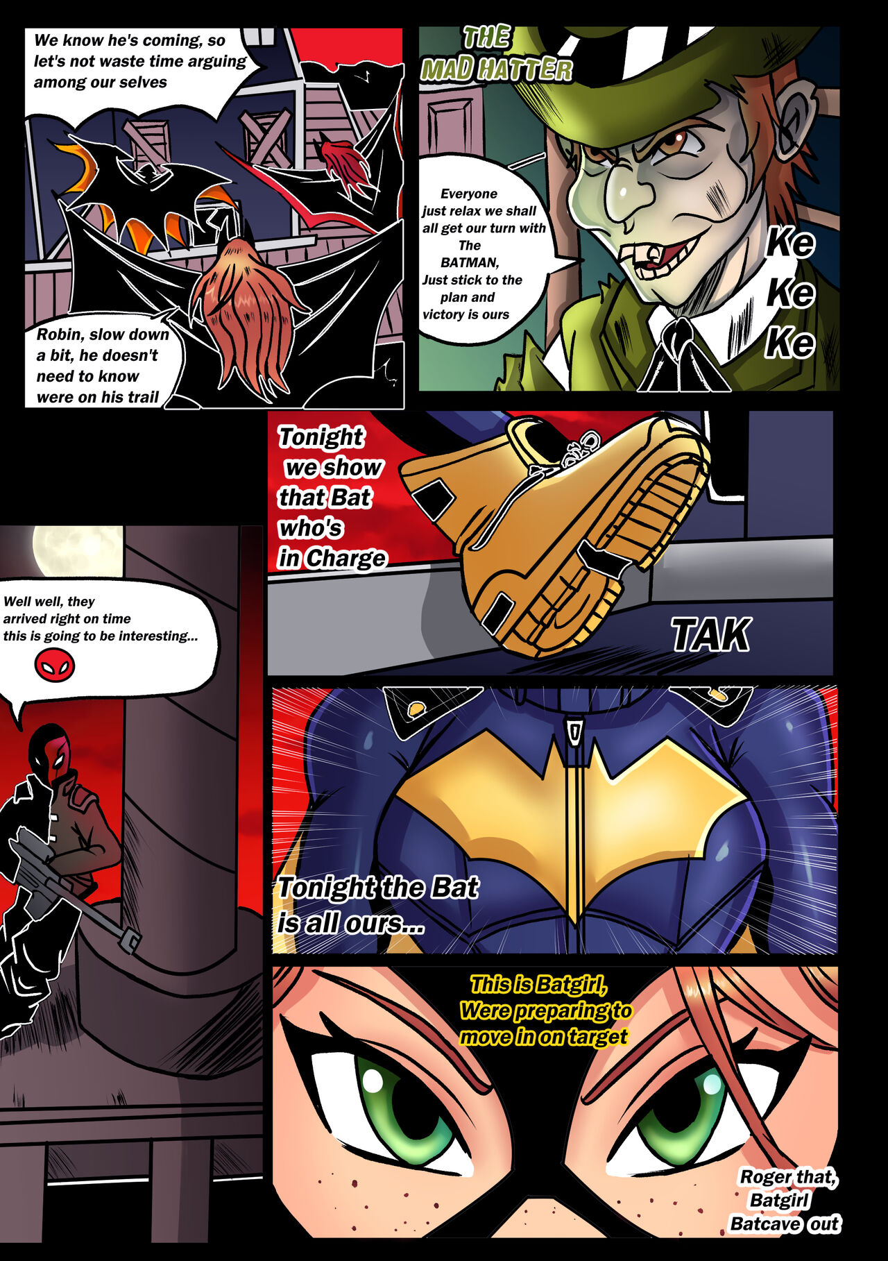 Batgirl Hentai 2: Mad For Bats by Darkfang100