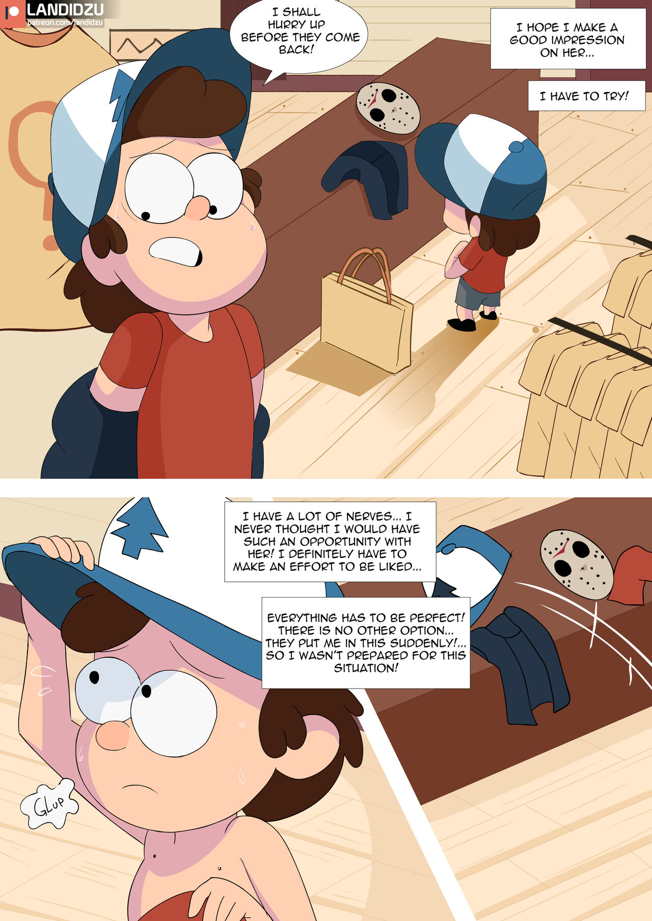 Gravity Falls – Trick or Treat by Landidzu
