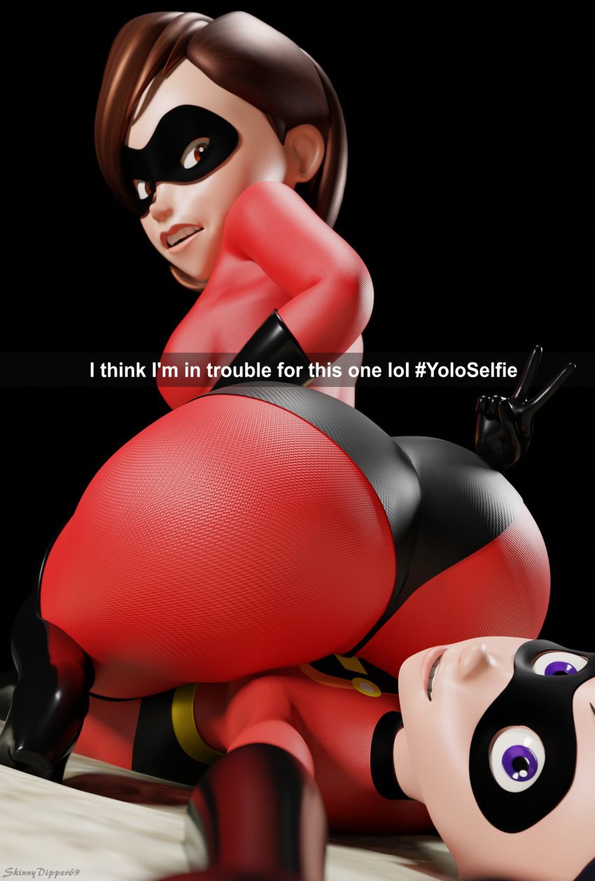 Incestible Analingus parody porn The Incredibles