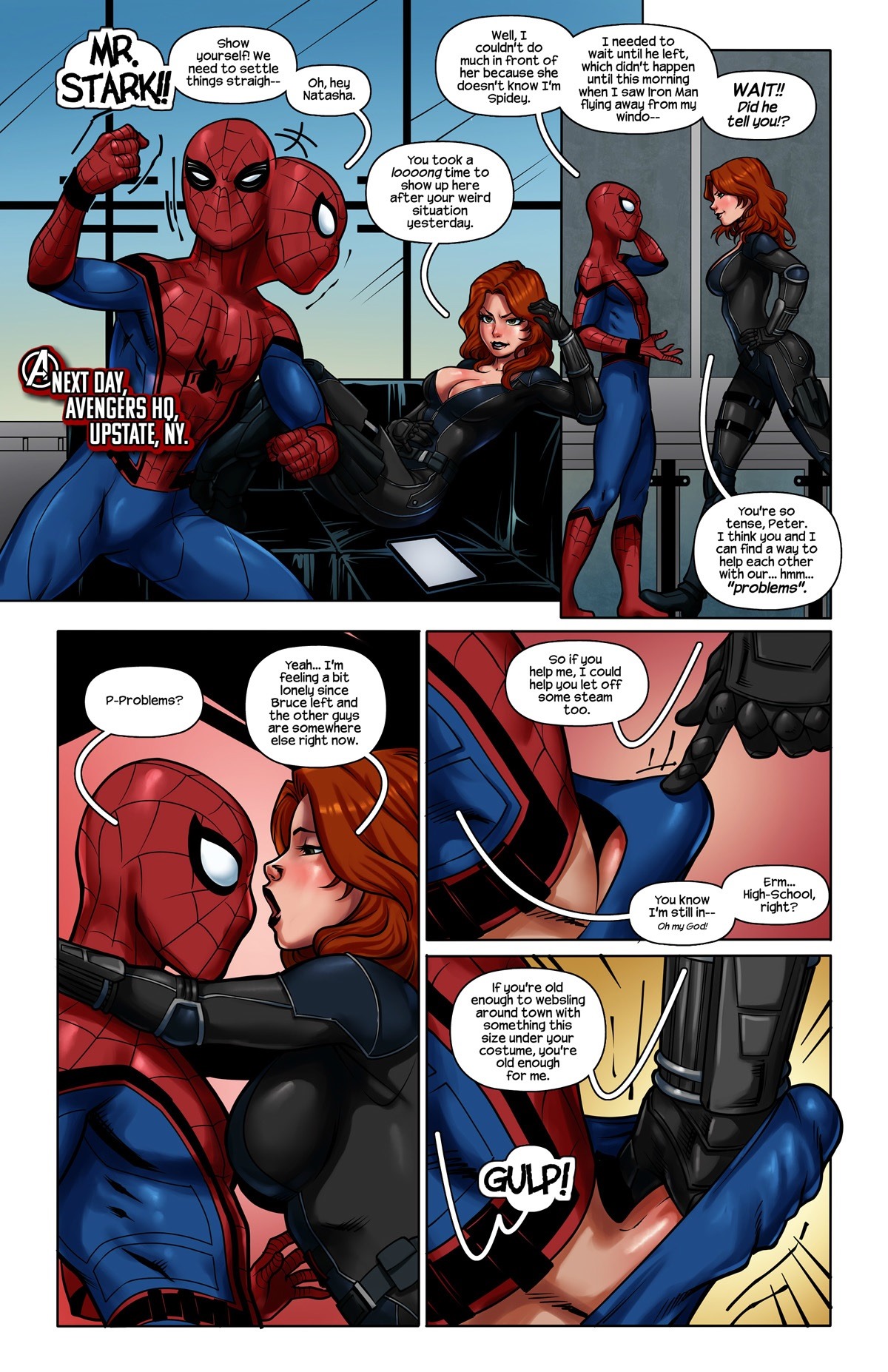 Spiderman in Civil War by Tracy Scops and R-eX