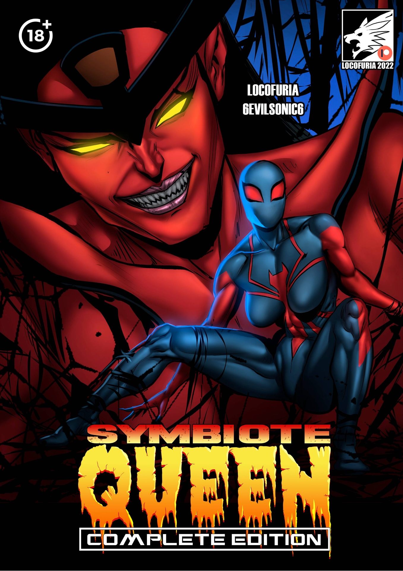 Symbiote Queen by Locofuria - FreeAdultComix