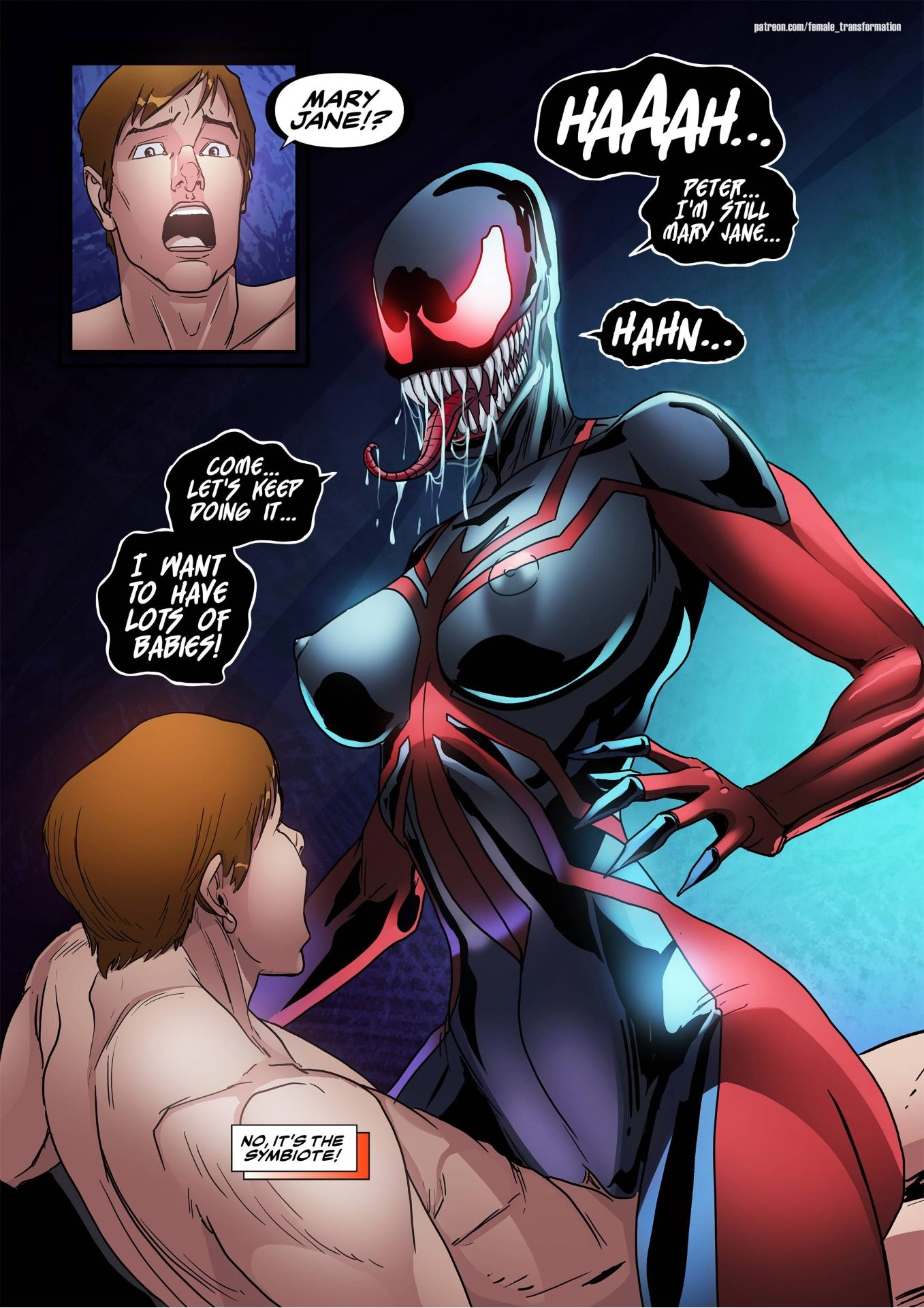 Symbiote Queen by Locofuria