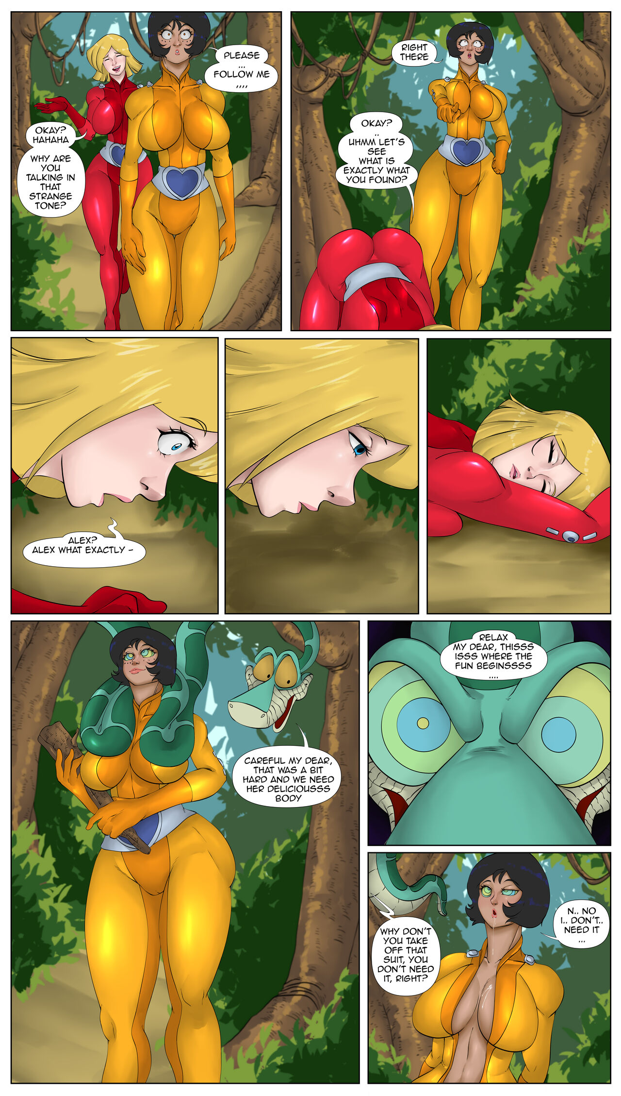 Jungle Stories: Totally Spies (Tomo86)