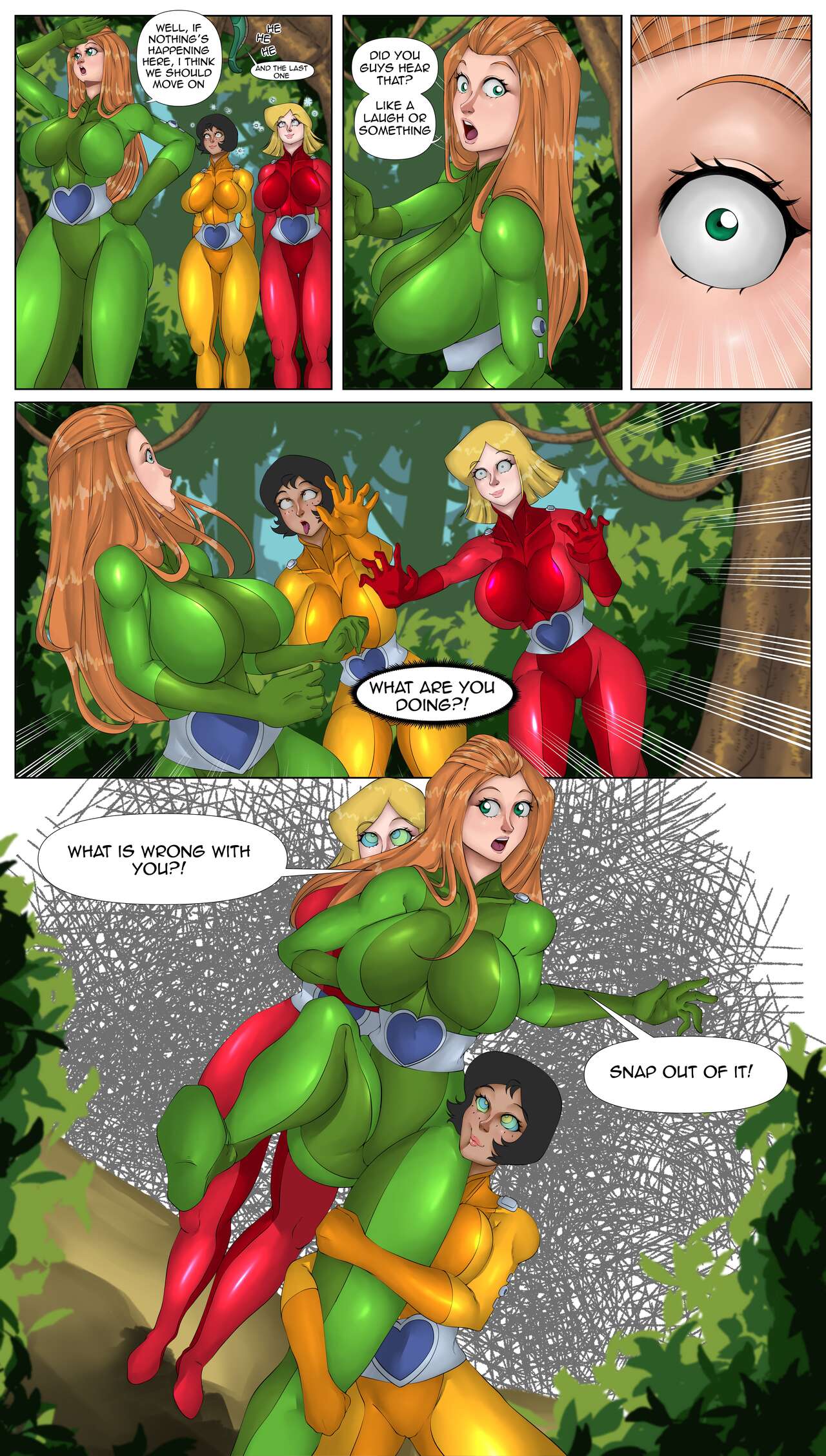 Jungle Stories: Totally Spies (Tomo86)