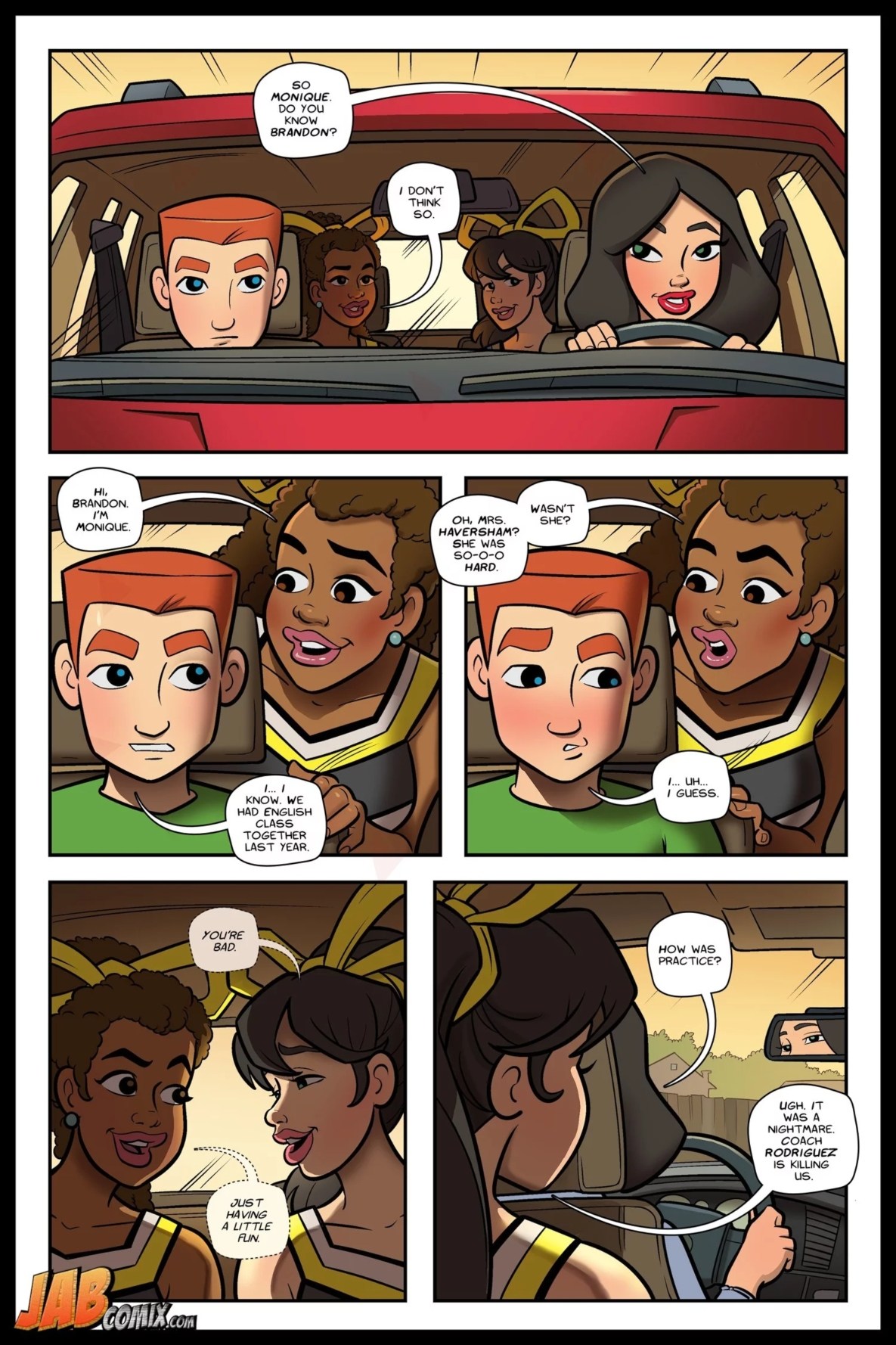 Watching My Step 3 by Jabcomix - FreeComix