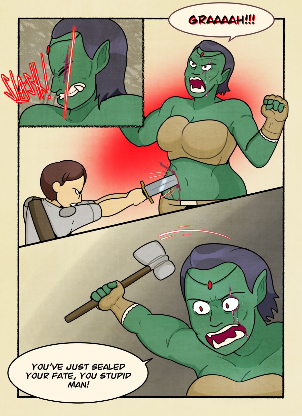 The Orc Slayer – DeadEndDraws