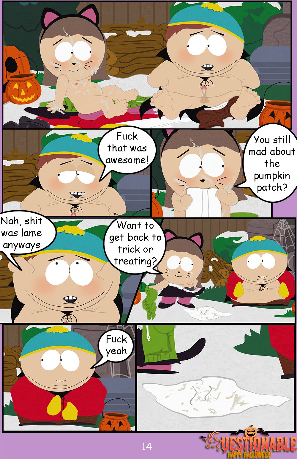 Porn South Park Style - Questionable - South Park Happy Halloween [English] - FreeAdultComix