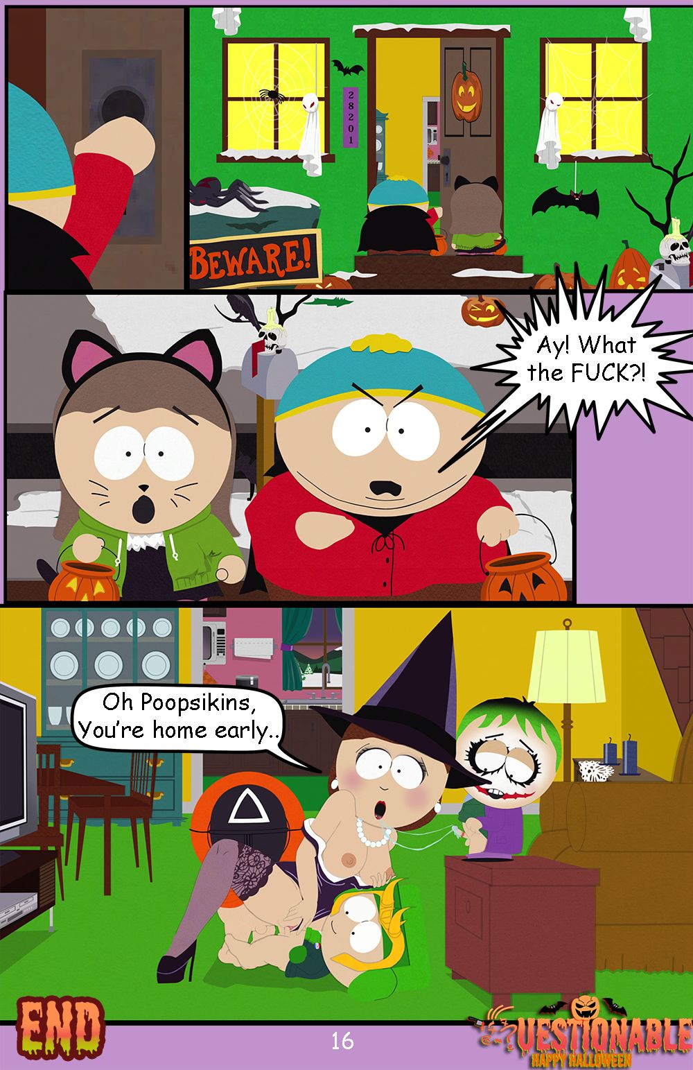 1000px x 1543px - Questionable - South Park Happy Halloween [English] - FreeAdultComix