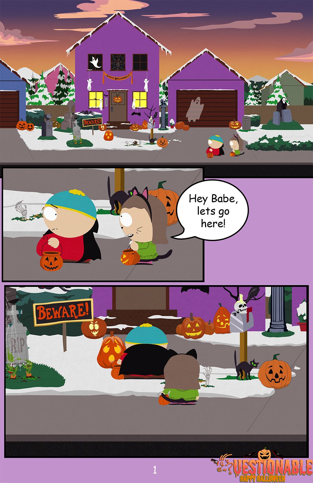 1000px x 1543px - Questionable - South Park Happy Halloween [English] - FreeAdultComix