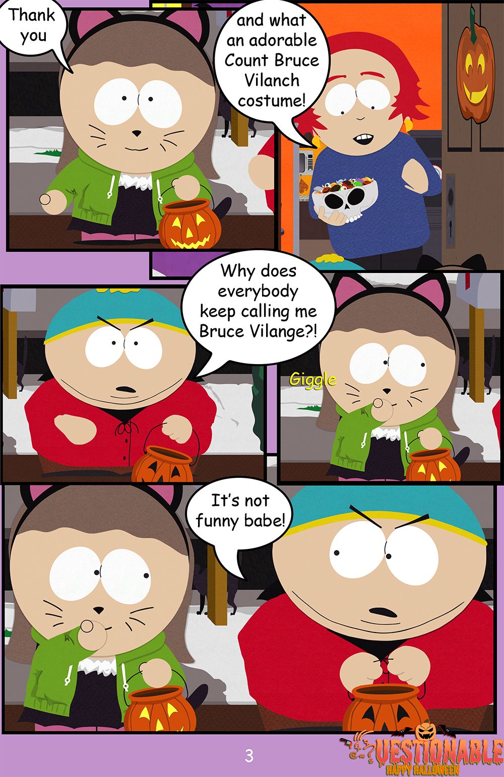 Questionable - South Park Happy Halloween [English] - FreeAdultComix