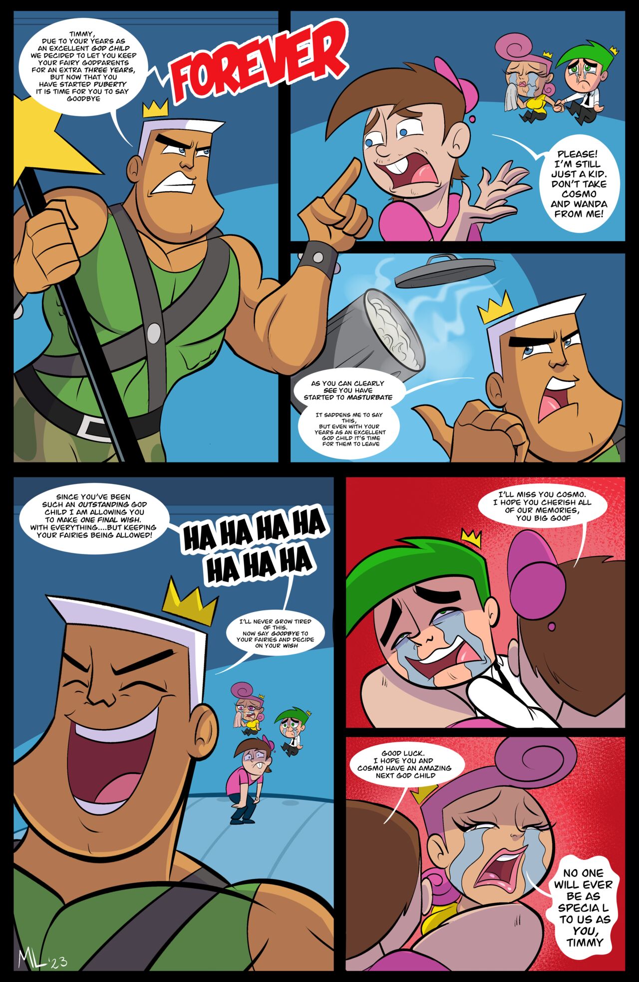 Ameizing Lewds - Timmy's Final Wish (The Fairly Oddparents) - FreeAdultComix