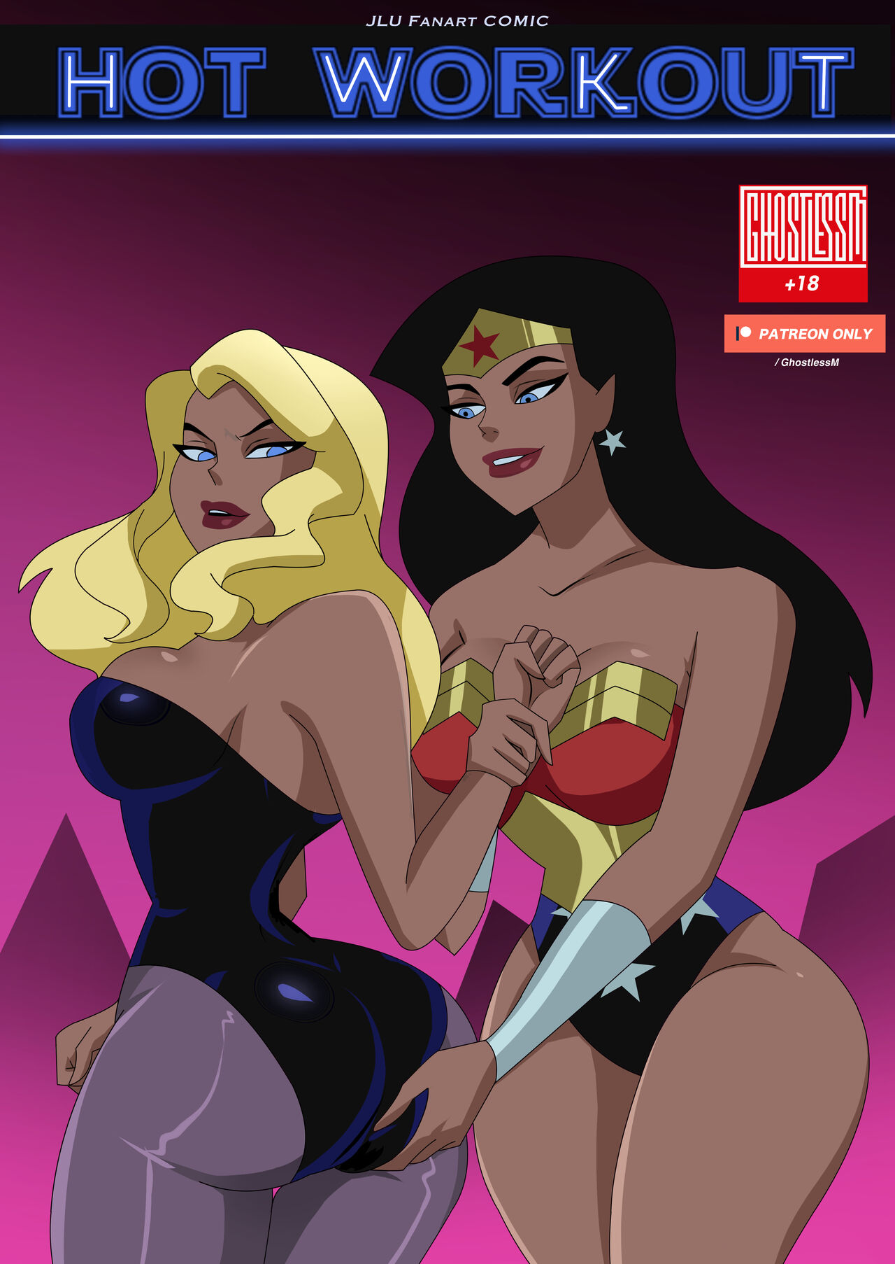 Hot Animated Wonder Woman Porn - Ghostlessm - Hot Workout (Justice League) - FreeAdultComix