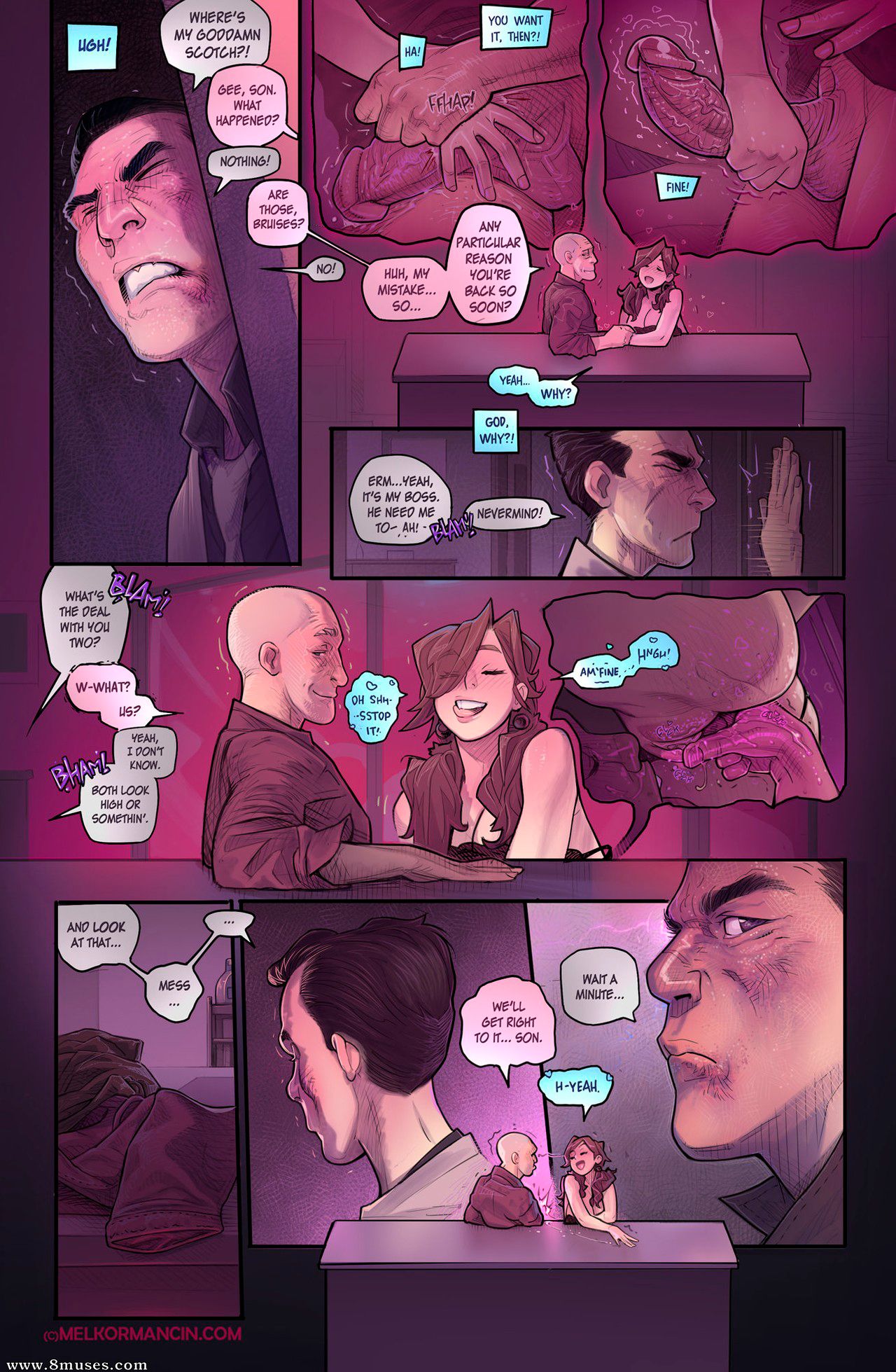 Romulo Melkor Mancin - The Naughty in-Law 4 (English) - FreeComix