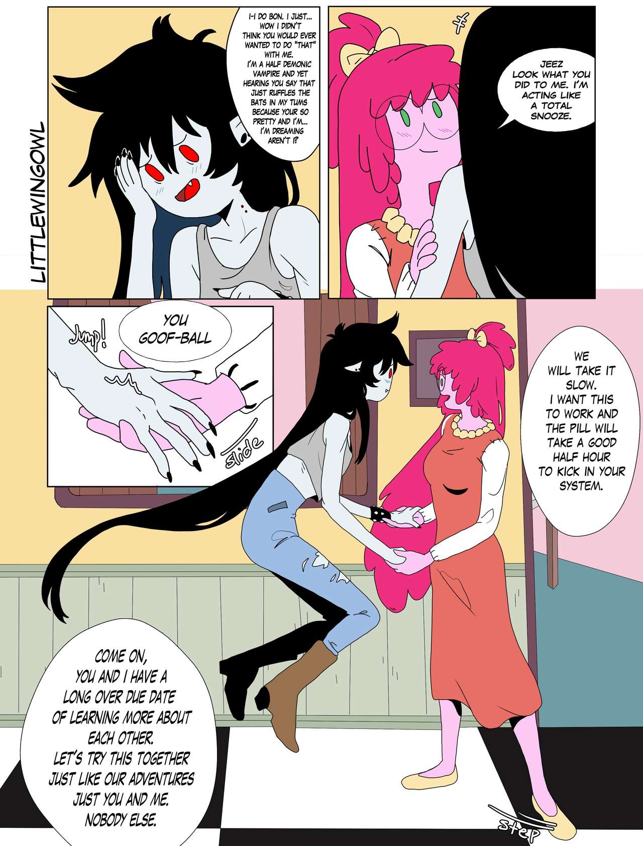 Littlewingowl - Bubbline comic (Adventure Time) - FreeAdultComix