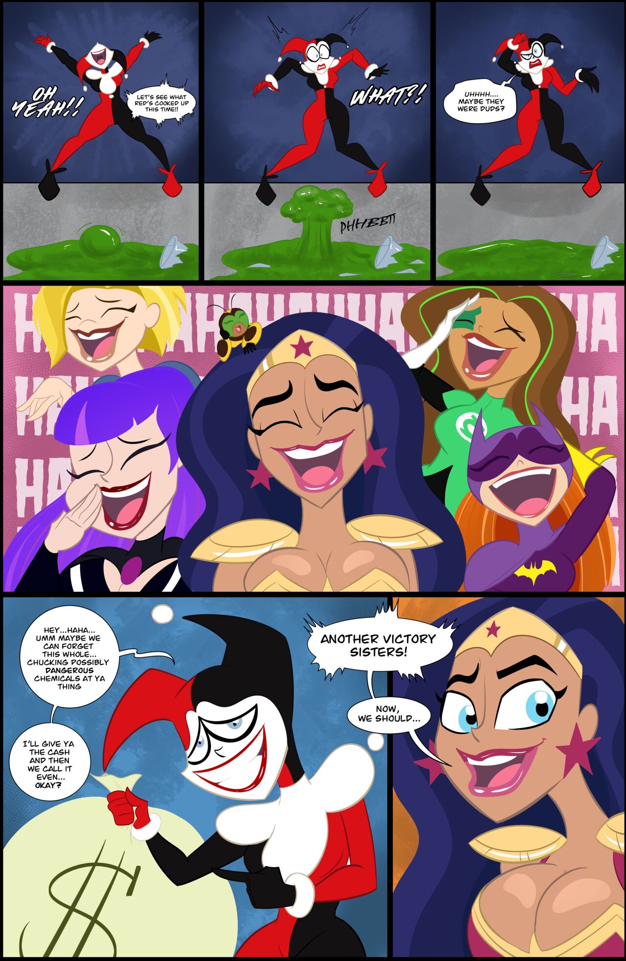DC Super Hero Girls: Tentacletime [Ameizing Lewds] - Free Adult Comix