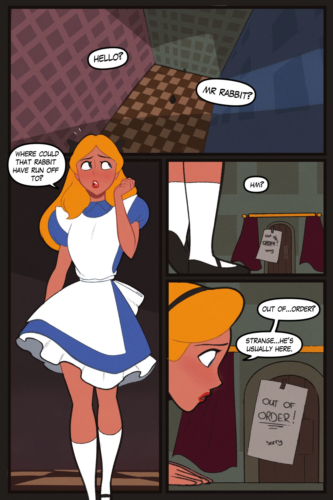 Zetaskully] Curiouser And Curiouser (Alice in Wonderland) - FreeAdultComix