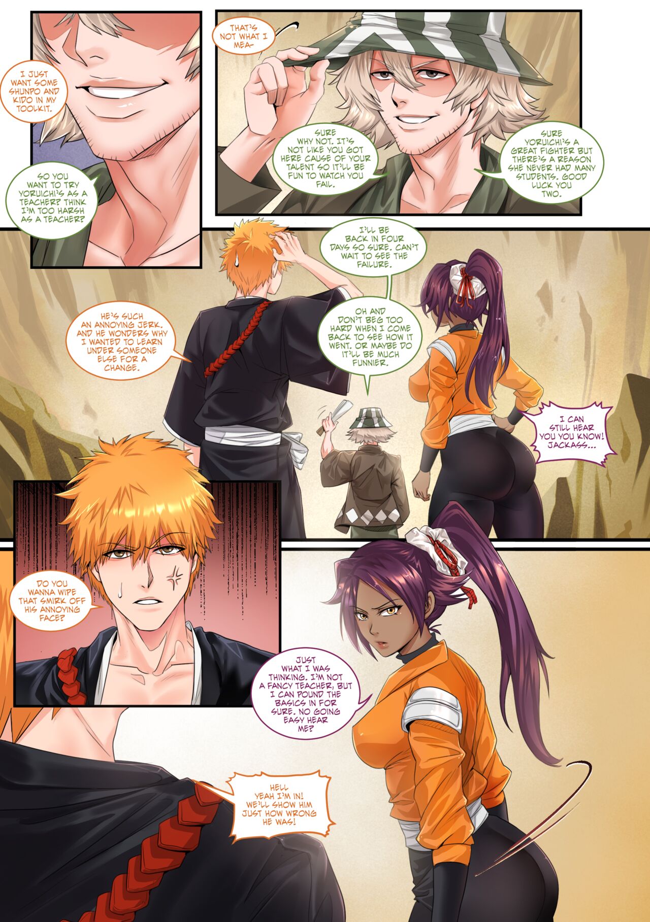 Ichigo Big Dick Toons - MAYiTGu] Bleach: Blooming Lesson - FreeComix