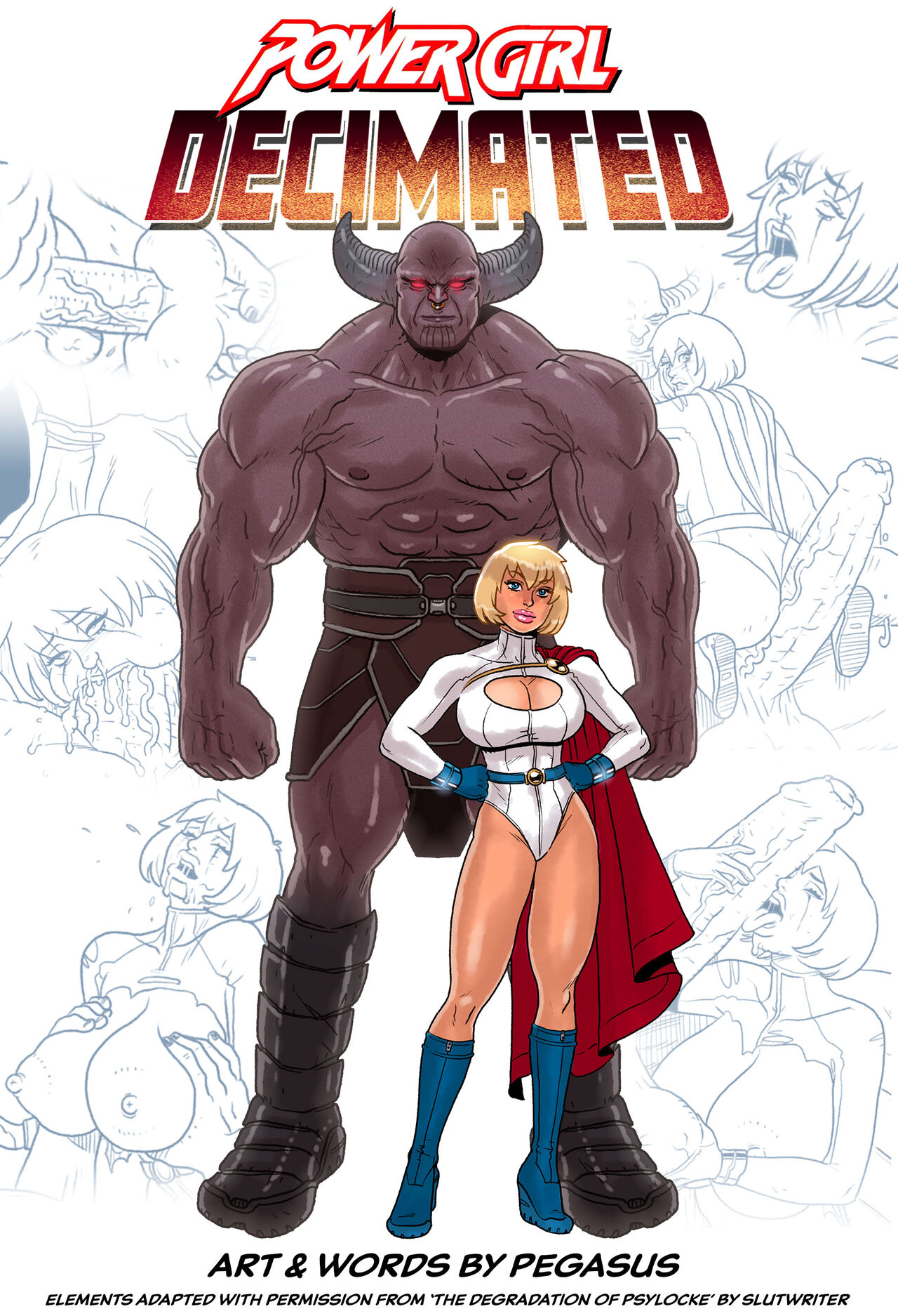 Hentai Power Girl Porn - Power Girl Decimated - Pegasusart - FreeComix