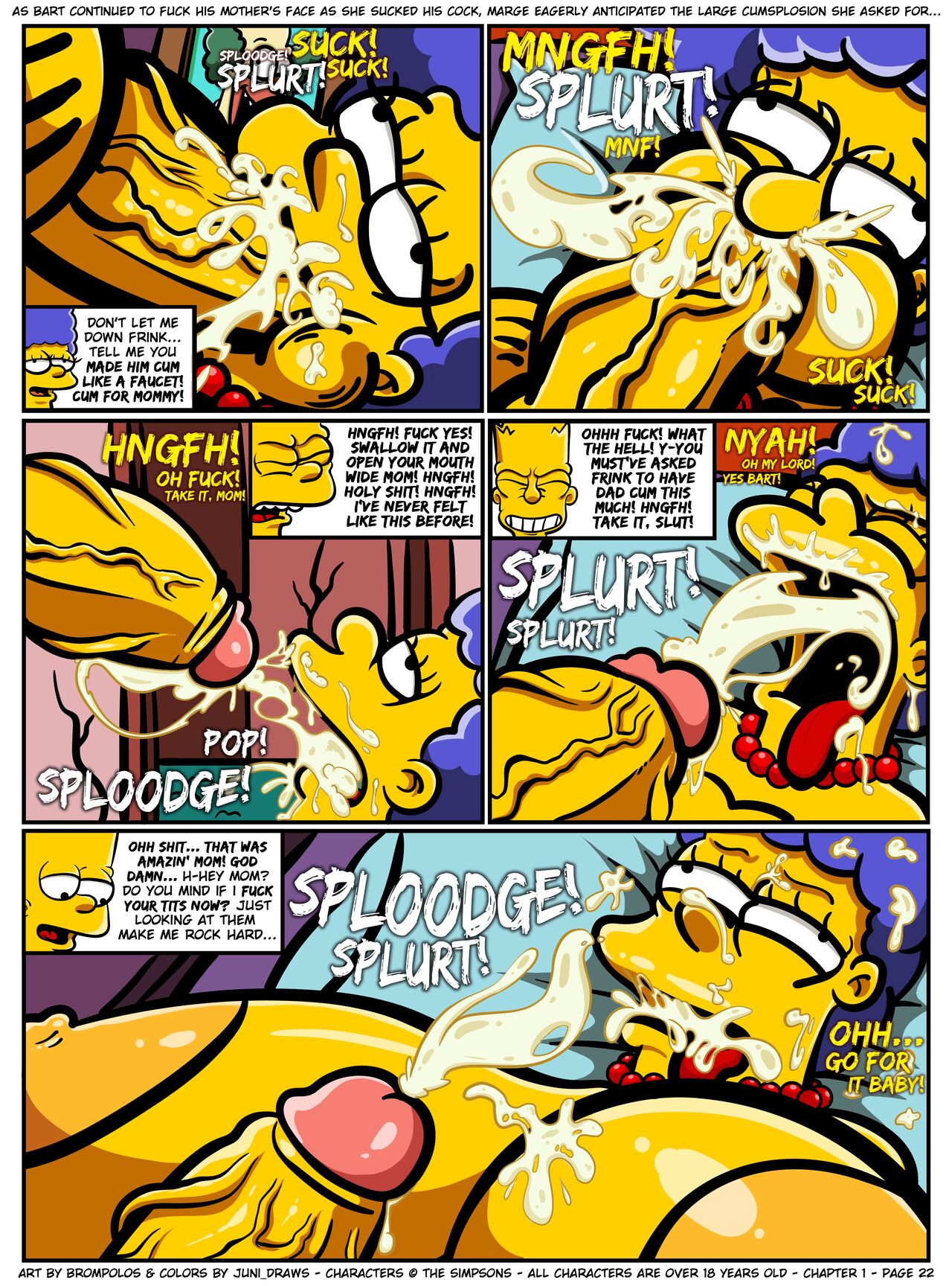 1280px x 1728px - The Sexensteins - Simpsons by Brompolos/Juni_Draws - FreeComix