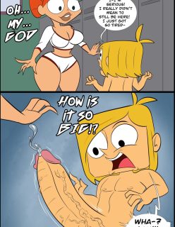 [Ameizing Lewds] Size does matter + Extras (Robotboy)