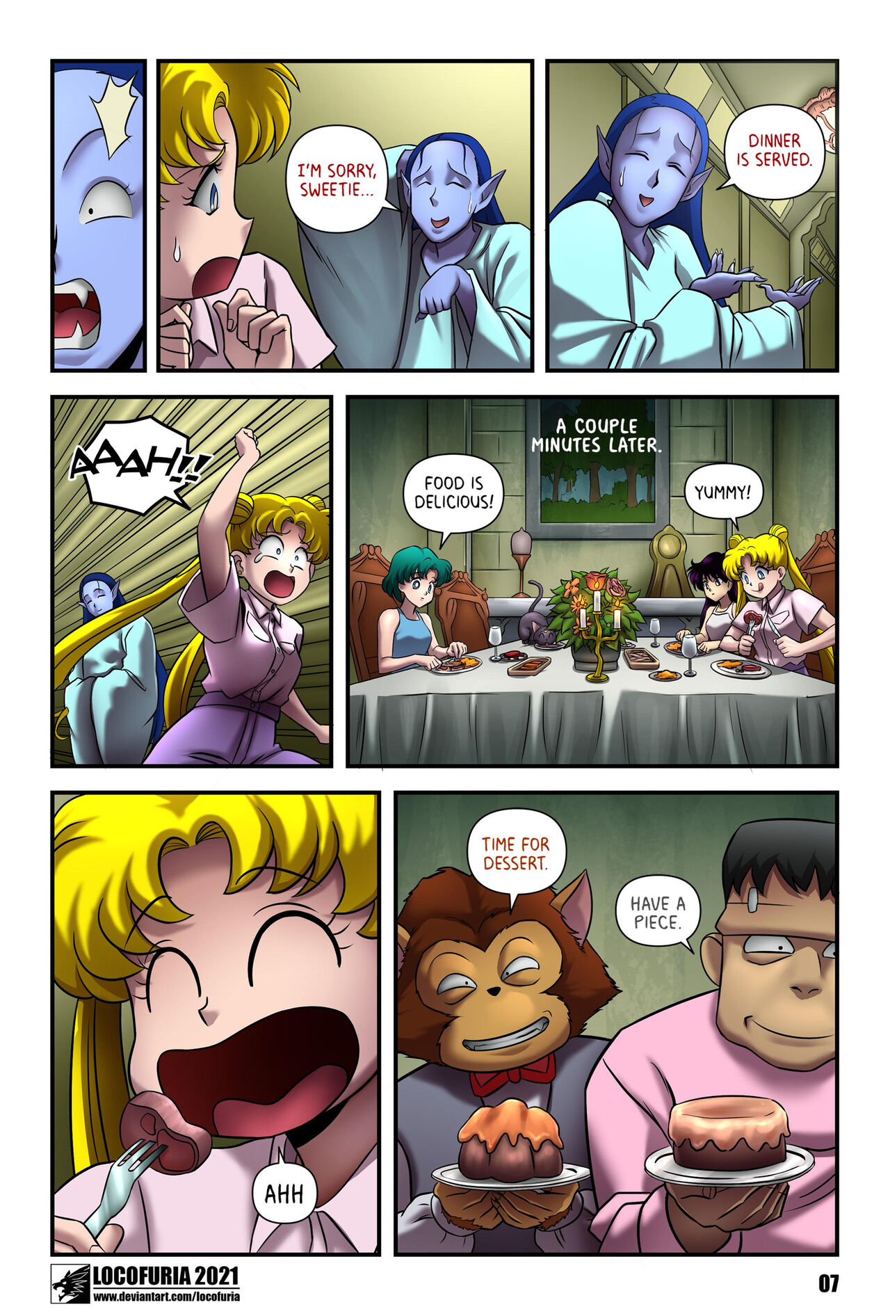 Adams oilasi haqida porno komiks