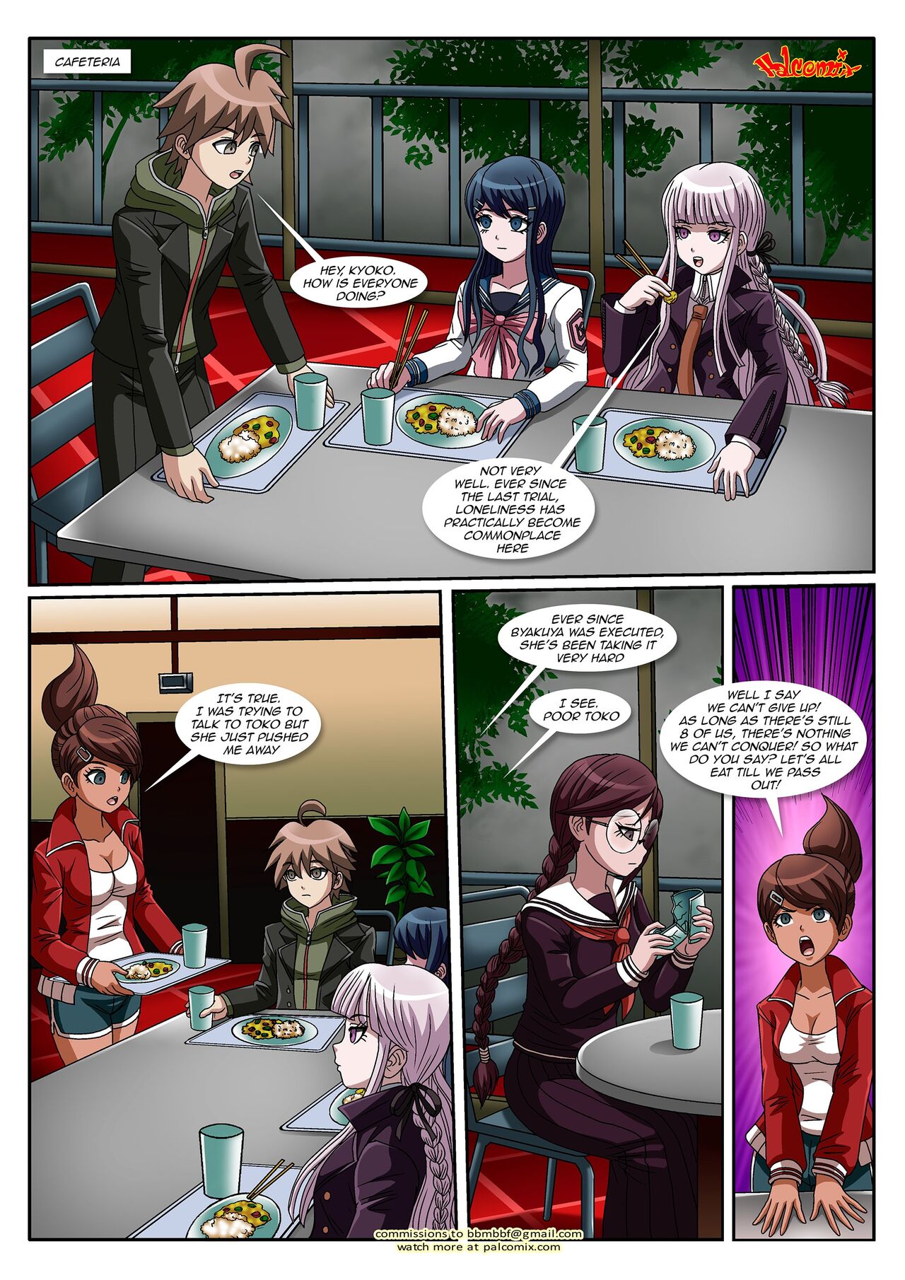 Palcomix - Harem of Despair (Danganronpa] - FreeAdultComix