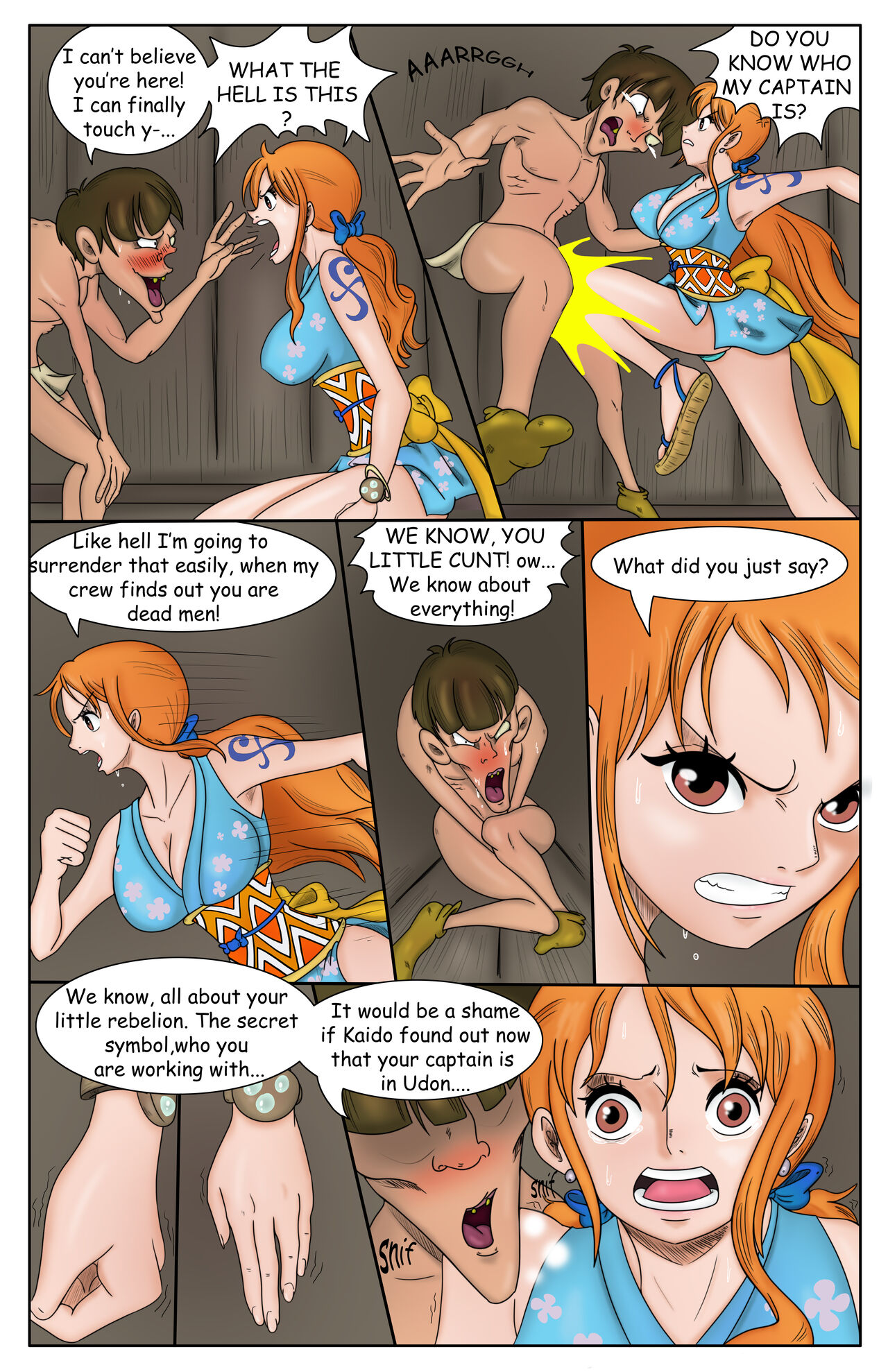 Nami Defiled Chapter 2 - HQ Comix FreeAdultComix