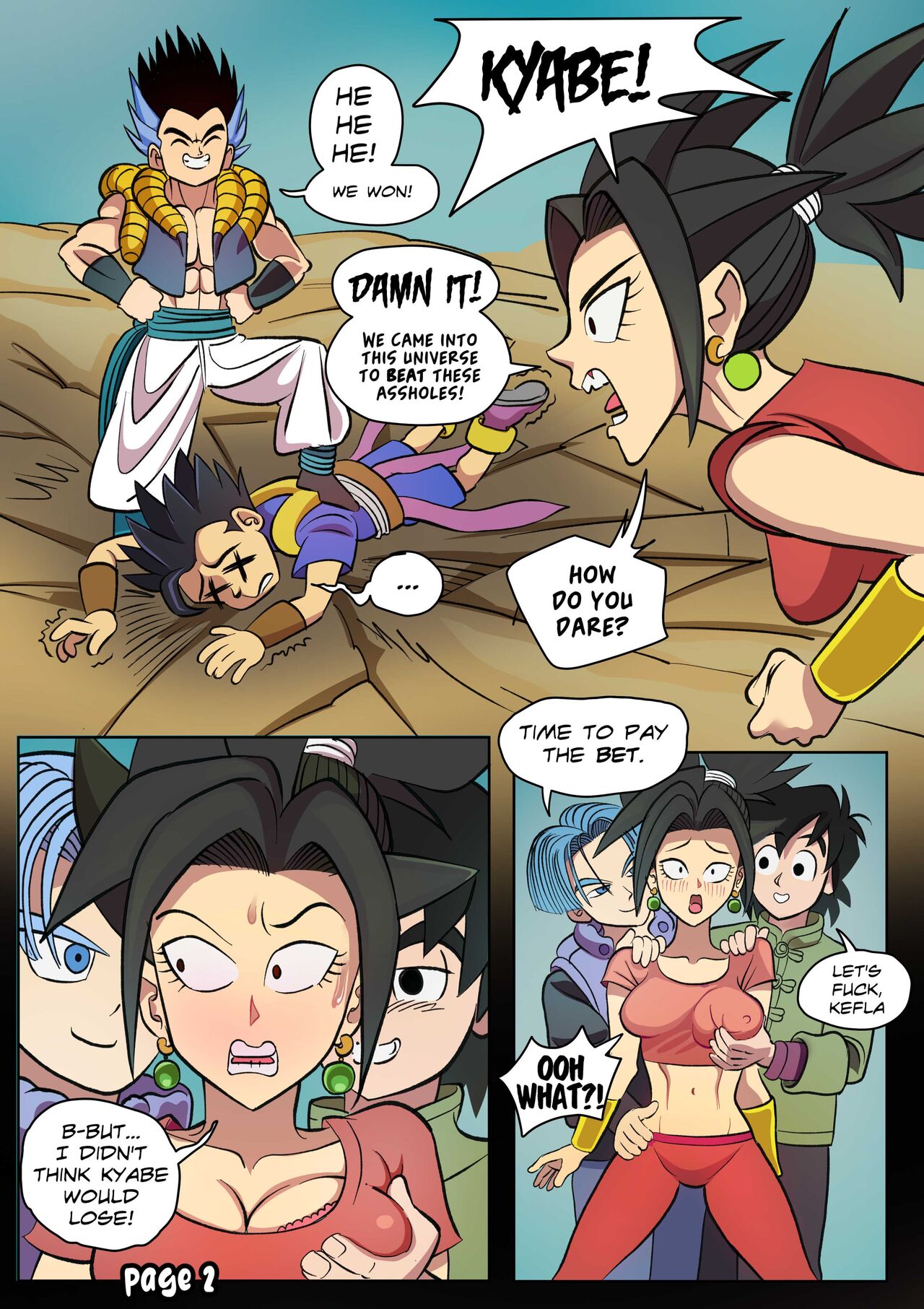 Her daring move rewarded