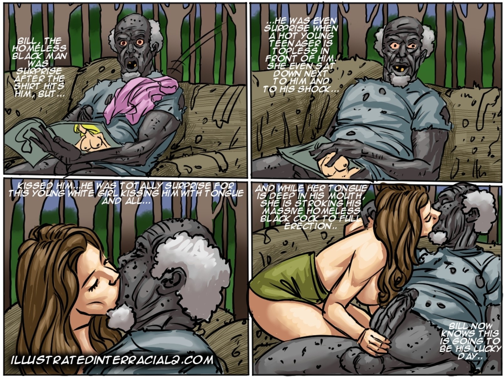 Exploring Into The Woods - Illustratedinterracial | Engaging Natures  Enchanting Realm