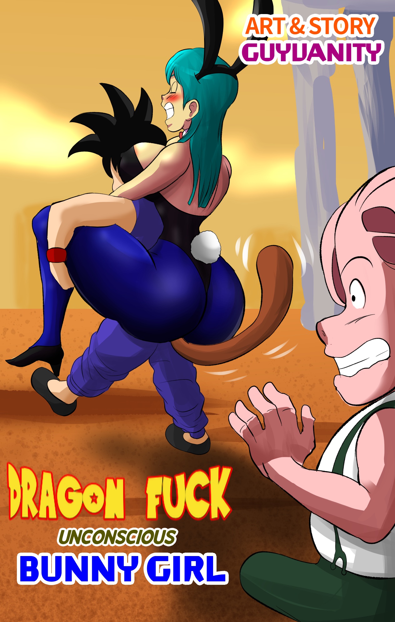 Sleeping Bunny meets Dragon Ball - A whimsical crossover comic by GuyVanity