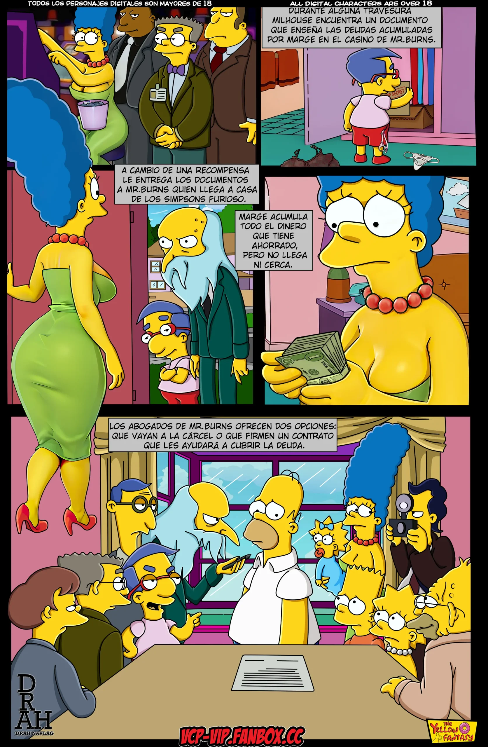 The Yellow Fantasy: The House Always Wins in The Simpsons