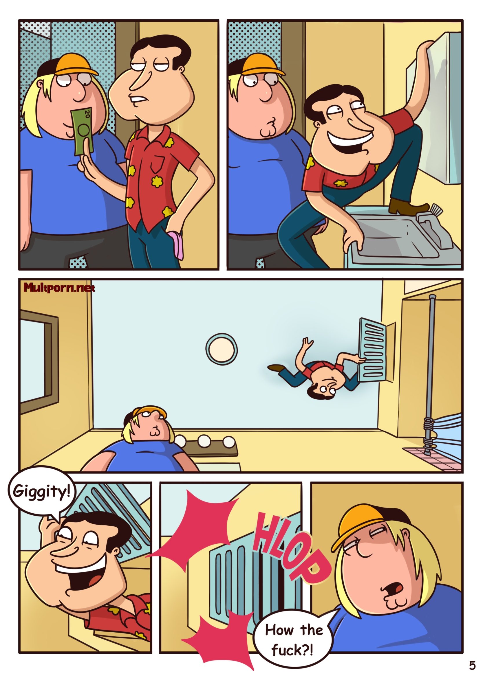 Giggity Goo 2 - Family Guy Comic by Lustart21