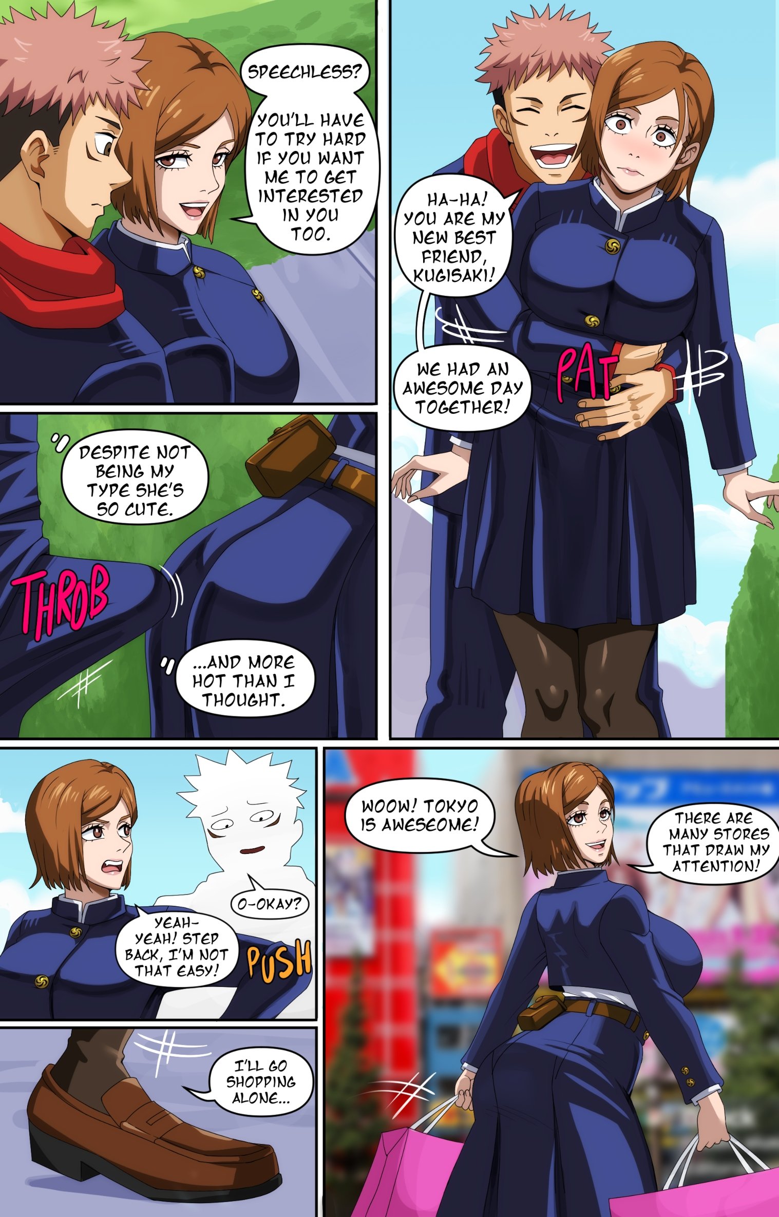 Nobara's playful teasing