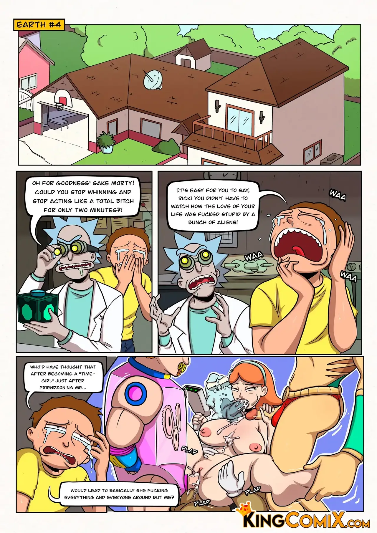 Rick and Morty Another Morty Sex Comic at FreeComix