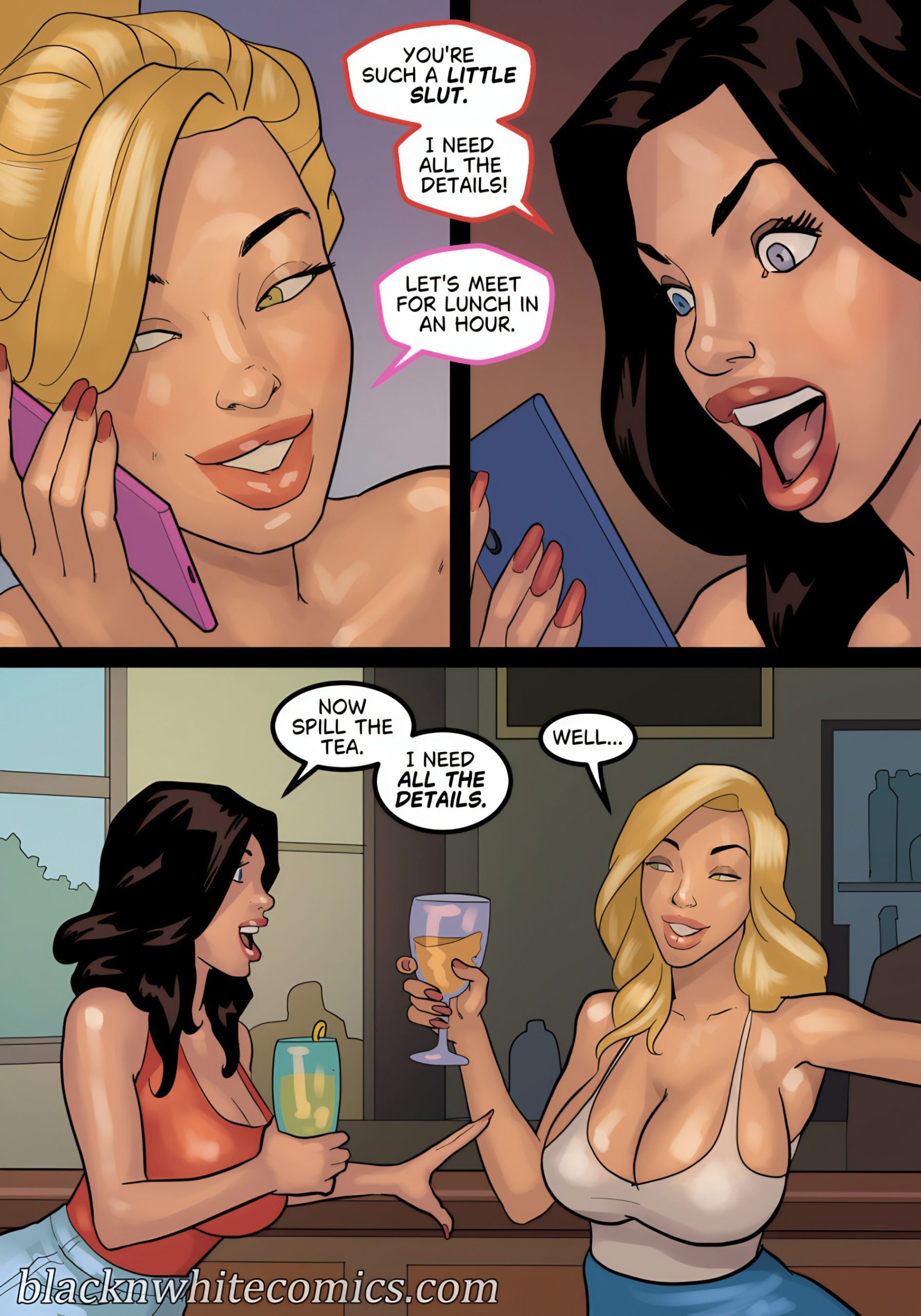 The Poker Game 4 - A Must-Read from BlacknWhitecomics