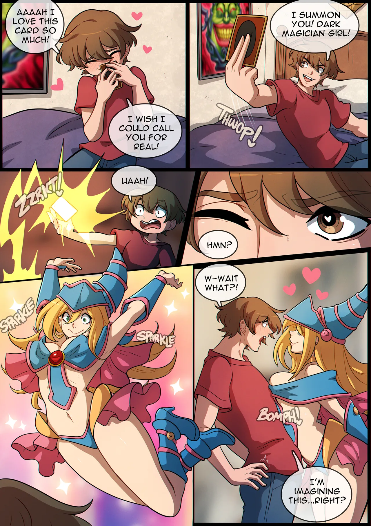 Ace Card (Yu-Gi-Oh!) by Kinkymation - FreeAdultComix