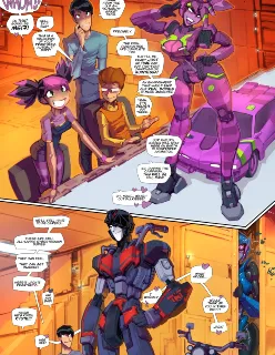 Fred Perry – Jack X Arcee: “Autobutt Jack” (Transformer)